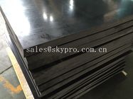 Μαύρος λαστιχένιος πίνακας 80mm φύλλων πιάτων SBR λαστιχένιος ανώτατος παχύς