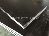 Μαύρος λαστιχένιος πίνακας 80mm φύλλων πιάτων SBR λαστιχένιος ανώτατος παχύς