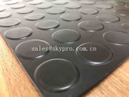 Αντιολισθητικό μαύρο Matting δαπέδων στηριγμάτων χαλιών πάχους 6mm λαστιχένιο λαστιχένιο φύλλο