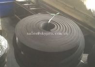 Μαύρο λαστιχένιο λαστιχένιο φυσικό σφουγγάρι μη αμιάντων φύλλων skirtboard, πλάτος 1mm100mm
