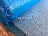 Επεκταθείς αφρός 3mm μπλε EPE αφρού δάπεδο Underlayment πολυαιθυλενίου εμποδίων υγρασίας PVC φυλλόμορφο