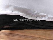 Άσπρο και μαύρο παχύ ύφασμα 2mm νεοπρενίου ντυμένο νεοπρένιο νάυλον ύφασμα ρόλων αφρού