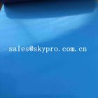 Συνήθειας ντυμένο PVC αδιάβροχο ύφασμα PVC Tarapulin υφάσματος αντιστατικό τοποθετημένο σε στρώματα PVC
