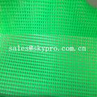 Δάκρυ-ανθεκτικό πλαστικό φύλλων υφάσματος υφαμένο οπή πράσινο ντυμένο PVC ύφασμα πλέγματος υφάσματος πλαστικό