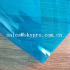 Υψηλής πυκνότητας διαφανής μπλε μαλακός έξοχος λεπτός εύκαμπτος φύλλων PVC πλαστικός