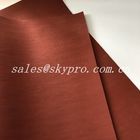 Κόκκινο/διαφανές μαλακό εύκαμπτο πάχος 0.130mm φύλλων αφρού σιλικόνης λαστιχένιο
