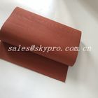 Κατασκευασμένο μαλακό φύλλο λάστιχου σφουγγαριών σιλικόνης, πυκνότητα 0.4~0.9 G/Cm3