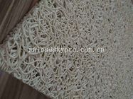 Άσπρο αδιάβροχο λαστιχένιο πλαστικό μνήμης χαλιών σπειρών PVC χαλιών, 4000 G/M2
