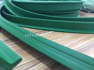 Επαγγελματική βαρέων καθηκόντων άσπρη/πράσινη PVC σφηνών ζώνη μεταφορέων PVC φουστών ανθεκτική για τη βιομηχανία τροφίμων
