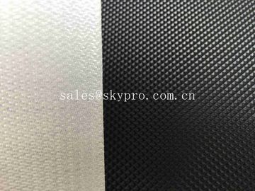 1.6mm μαύρη διαμαντιών κατασκευασμένη ελαφριά PVC μεταφορέων χωρητικότητα φορτίων ιμάντα ισχυρή