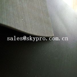 3.5mm διαμαντιών μαύρο άκαμπτο λογικό μόνο λαστιχένιο φύλλο παπουτσιών κατασκευής φυσικό