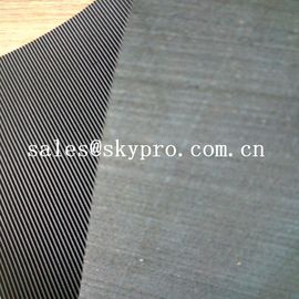 3.5mm διαμαντιών μαύρο άκαμπτο λογικό μόνο λαστιχένιο φύλλο παπουτσιών κατασκευής φυσικό