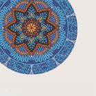 Προσαρμοσμένο χαλί φυσικού λάστιχου σχεδίων/τυπωμένο Mandala χαλί περισυλλογής