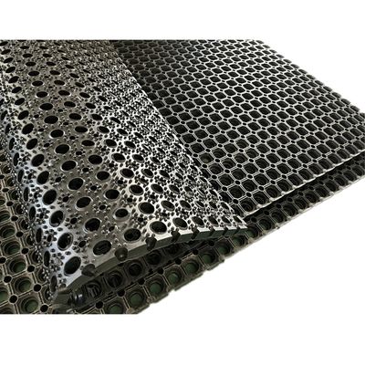Drag Wear-Resistant Rubber Hole Mat with 8mm Thickness and 90x150cm Size for Kitchen Floor