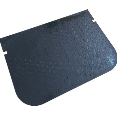 Waterproof Easy-Cleaning Hexagon Rubber Door Mat with 5-20MM Thickness for Anti-Slip Protection