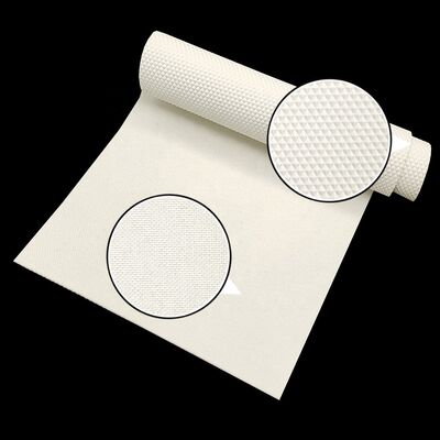 Λευκός ιμάντας μεταφοράς PU με διαμαντένιο μοτίβο, αντιστατικός, για μηχανή φύλλων ζύμης