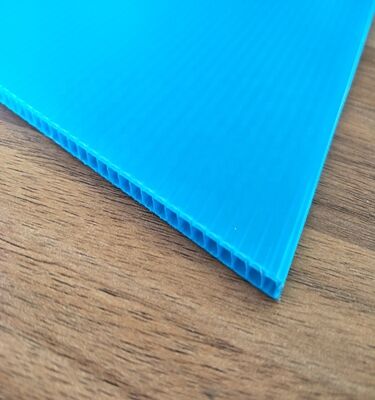 Προσαρμοσμένο μέγεθος Ανακυκλώσιμο Ανερόπλεκτο πλαστικό κυματοειδές φύλλο PP για συσκευασία κιβωτίων