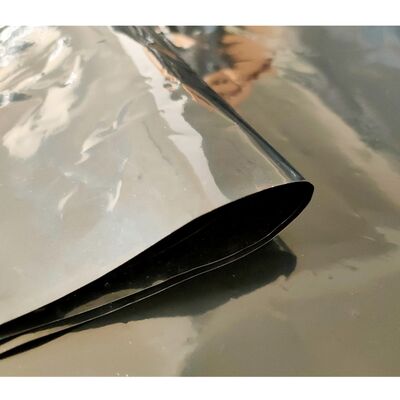 6 Mil Ρολό Μαύρης Πλαστικής Μεμβράνης Πολυαιθυλενίου Χαμηλής Πυκνότητας Μαύρο Φύλλο