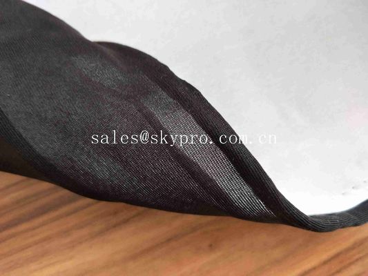 Wearproof Black And White Neoprene Fabric Roll REACH ROHS SGS Foam Material